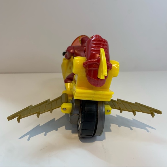 2003 Mattel Justice League Mission Vision The Flash Motorcycle DC Comics Vintage - Picture 3 of 11